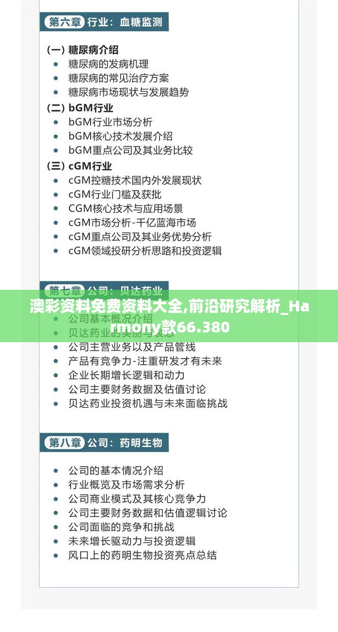 澳彩资料免费资料大全,前沿研究解析_Harmony款66.380