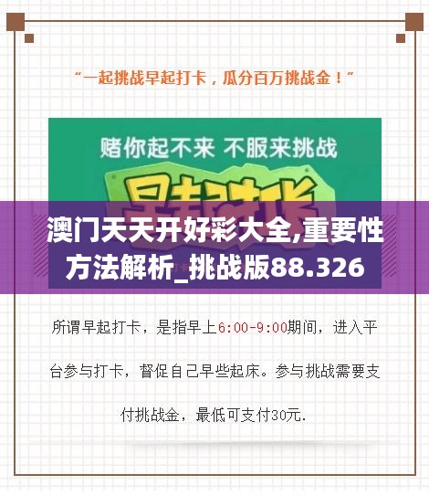 澳门天天开好彩大全,重要性方法解析_挑战版88.326