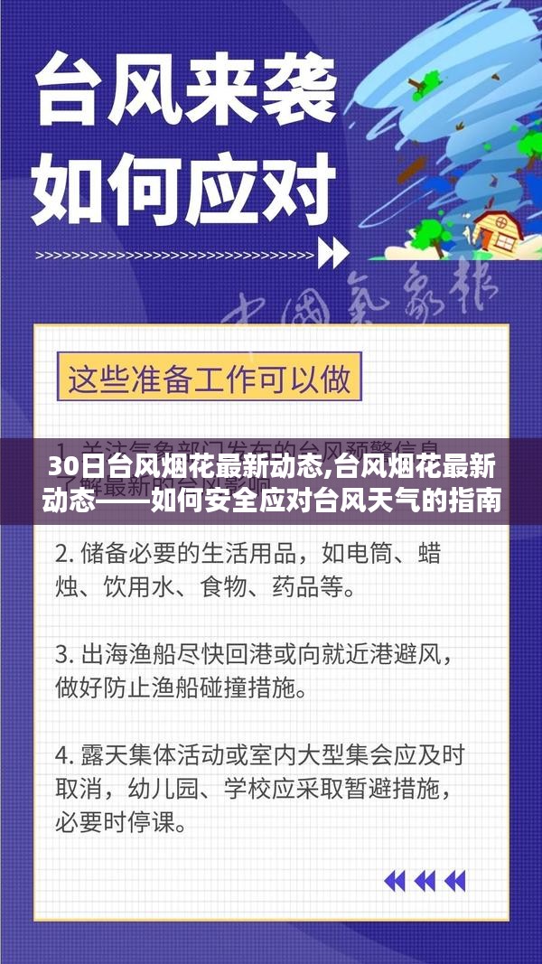 台风烟花最新动态及应对台风天气的安全指南