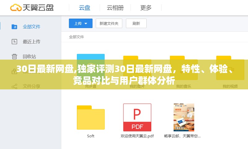 独家评测，最新网盘特性、体验、竞品对比与用户群体深度解析