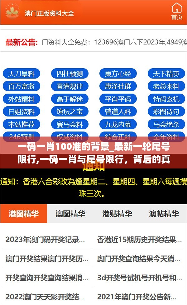 一码一肖与尾号限行背后的真相及最新动态解读，涉及违法犯罪的问题探讨。