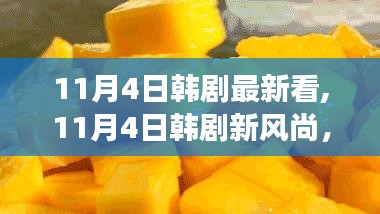 11月4日韩剧新风尚，变化中的学习，自信与成就感的绽放之旅