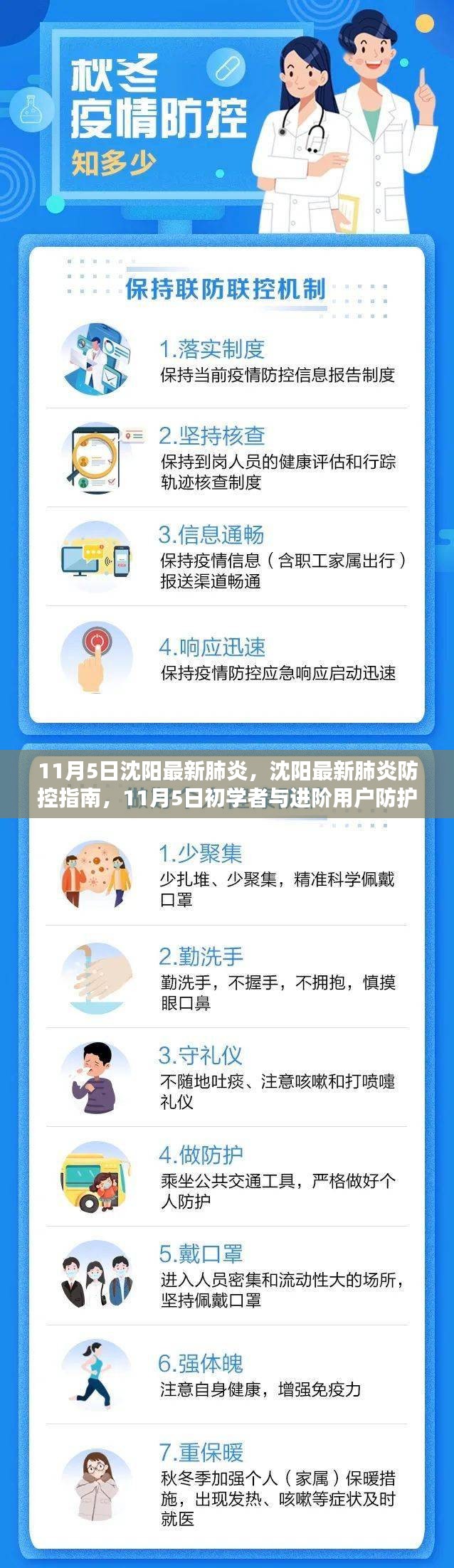 沈阳最新肺炎防控指南，初学者与进阶用户防护步骤详解（11月5日）