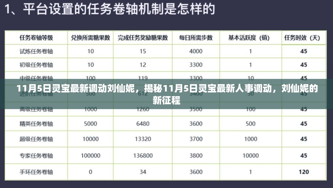 揭秘，刘仙妮在灵宝的最新人事调动启程，新征程展望