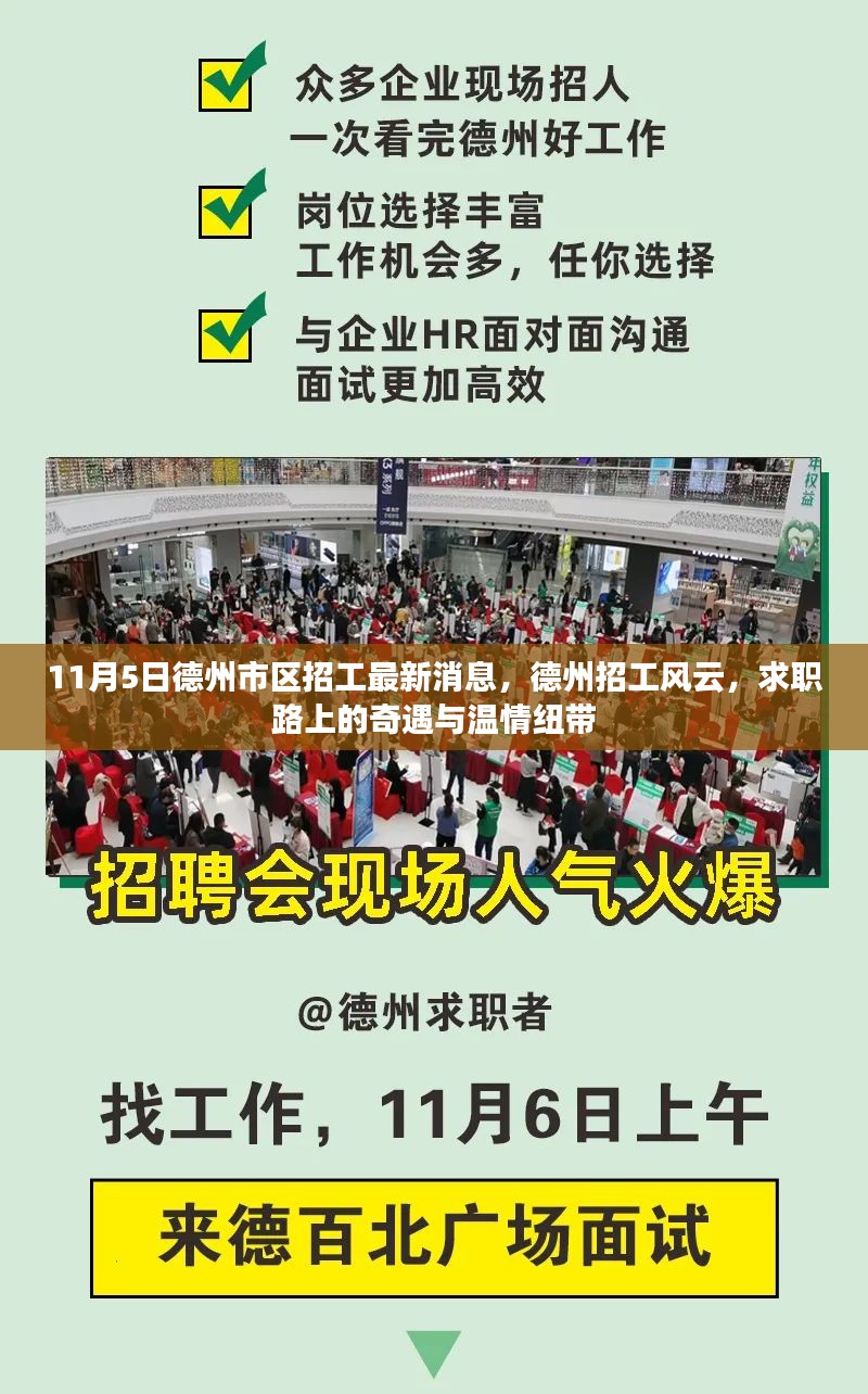 德州最新招工消息，奇遇与温情纽带，求职路上的探索之旅