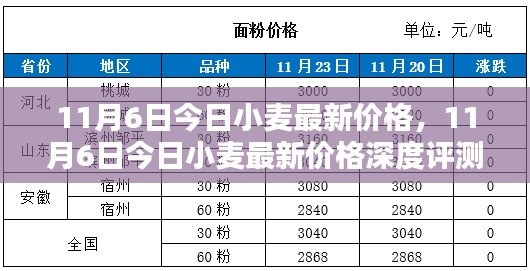 11月6日小麦最新价格深度评测与介绍