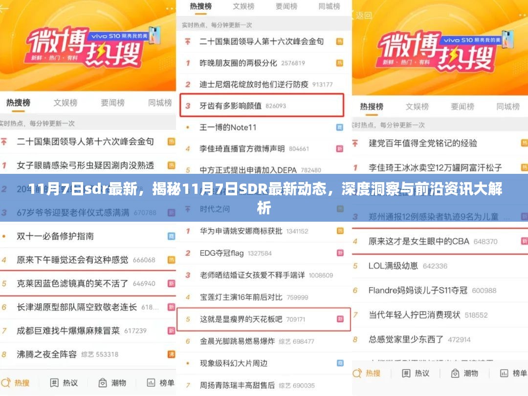 揭秘，11月7日SDR最新动态深度解析与前沿资讯速递