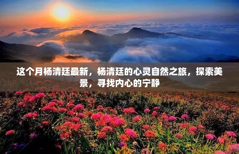 杨清廷的心灵探索之旅，寻找美景与内心宁静的交融