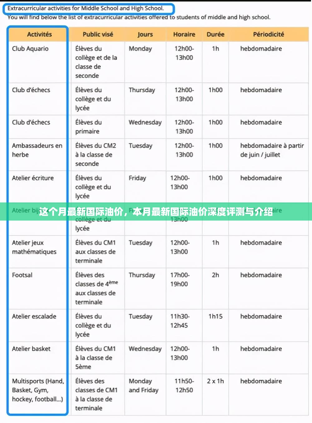 本月国际油价深度评测与介绍，最新动态及市场分析