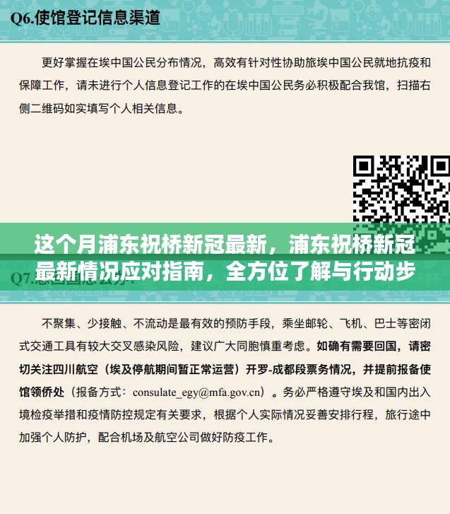 浦东祝桥新冠最新动态，全方位了解与应对指南