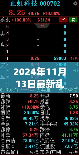 2024年11月13日乱轮小说探索，未知领域的深度解读