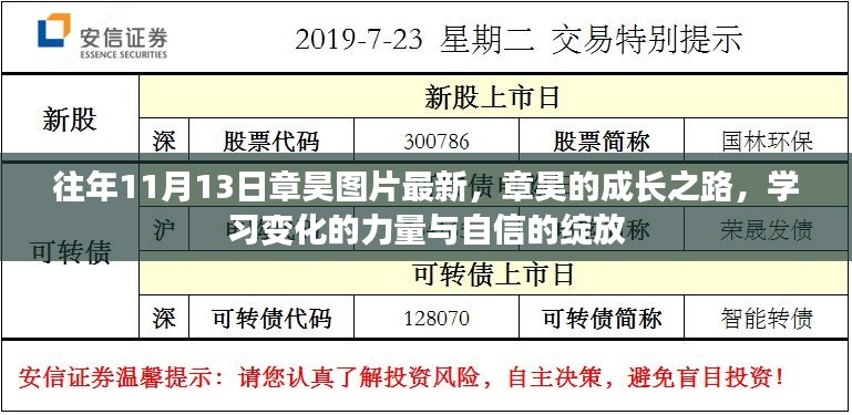 章昊的成长之路，学习变化的力量与自信的绽放——最新图片回顾往年11月13日风采