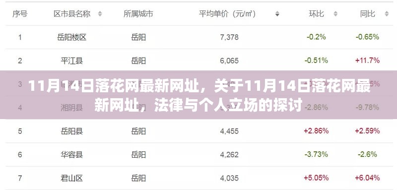 关于落花网最新网址的法律与个人立场探讨
