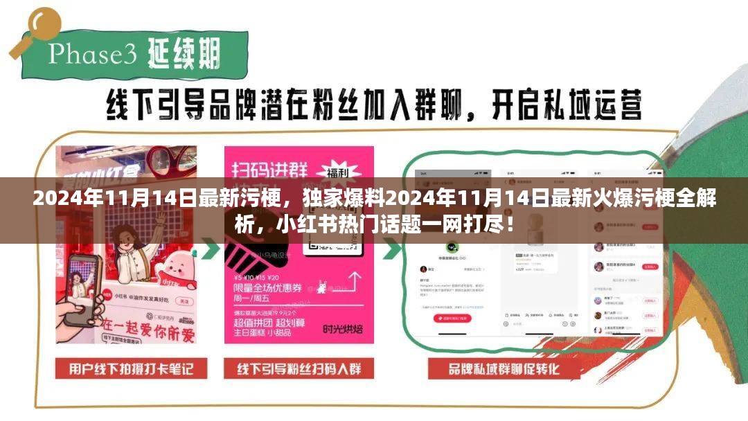 独家揭秘，2024年11月14日火爆污梗全解析，小红书热门话题一网打尽！