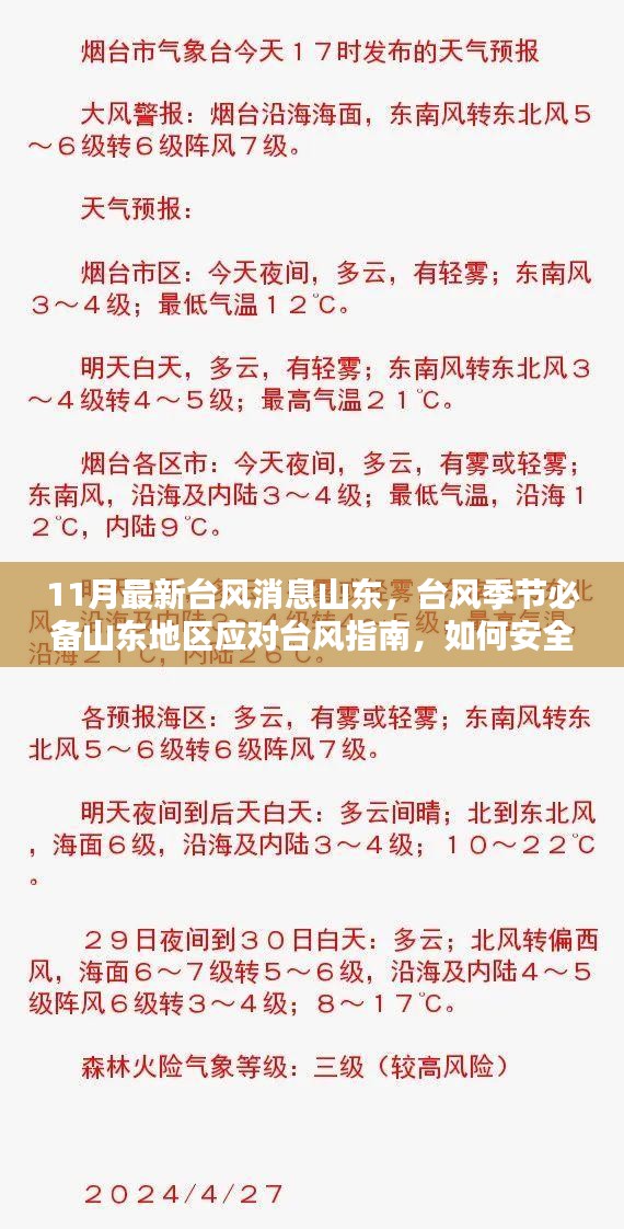 山东台风最新消息与应对指南，安全度过台风天气的初学者与进阶用户必备知识