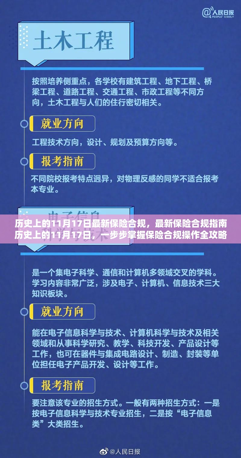 历史上的11月17日保险合规指南，掌握全攻略，洞悉操作要点