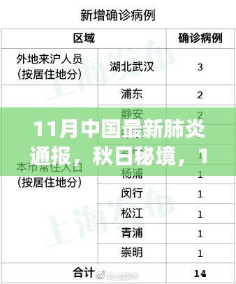 秋日秘境探索，中国最新肺炎通报下的自然之旅与疫情动态观察