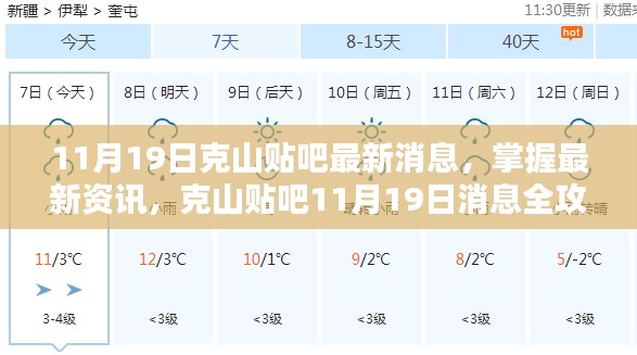 克山贴吧11月19日最新消息全攻略，初学者与进阶用户指南