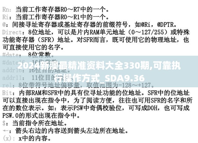 2024新澳最精准资料大全330期,可靠执行操作方式_SDA9.36