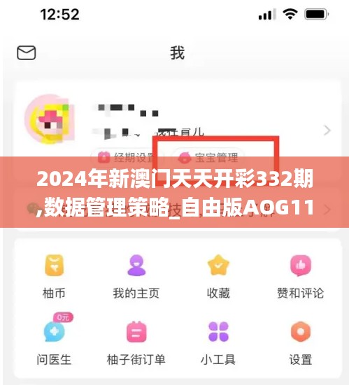 2024年新澳门天天开彩332期,数据管理策略_自由版AOG11.71