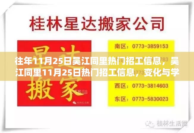 『吴江同里11月25日热门招工信息回顾，变化与学习的力量，开启职业自信与成就之门』