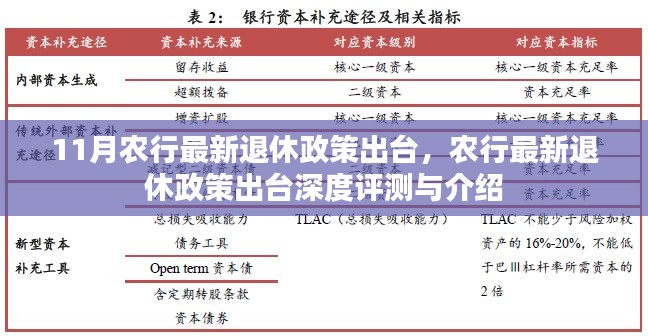 农行最新退休政策深度评测与介绍，解读11月农行退休新政