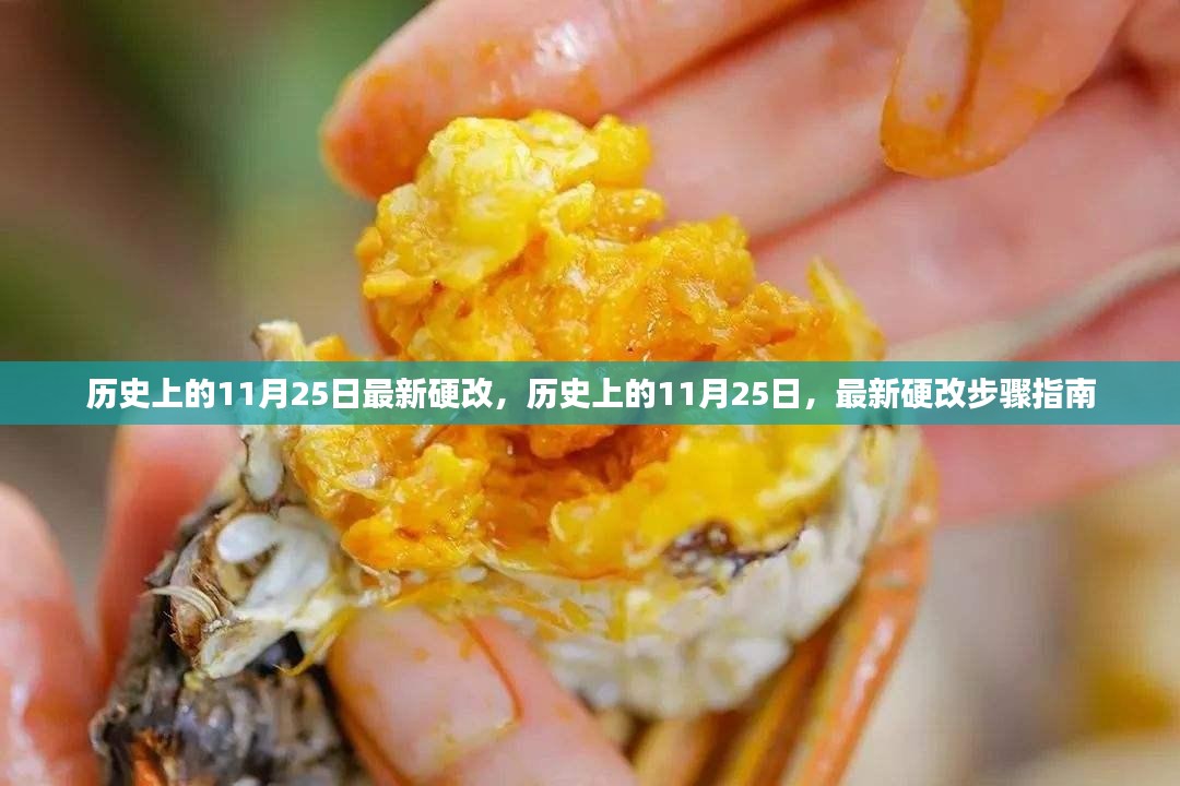 历史上的11月25日硬改步骤指南，最新硬改步骤揭秘