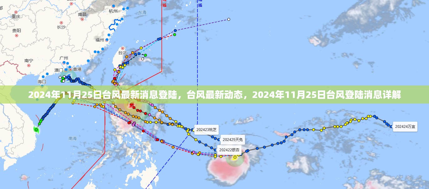 最新消息，台风将于2024年11月25日登陆，详细动态解析