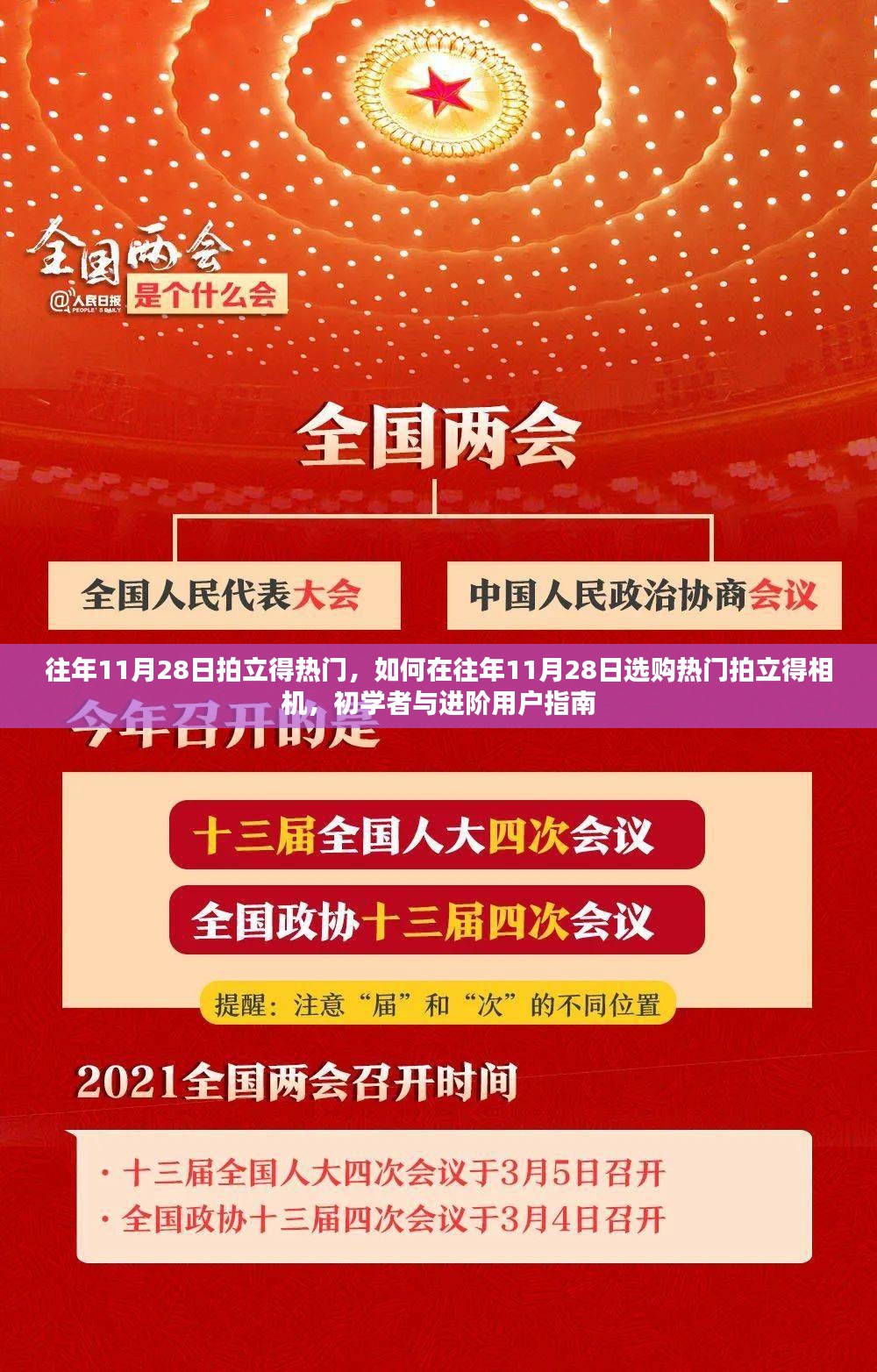 往年11月28日拍立得选购指南，初学者与进阶用户的热门相机推荐与选购指南