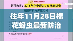 往年11月28日棉花蚜虫防治新方法揭秘，小红书教你轻松应对