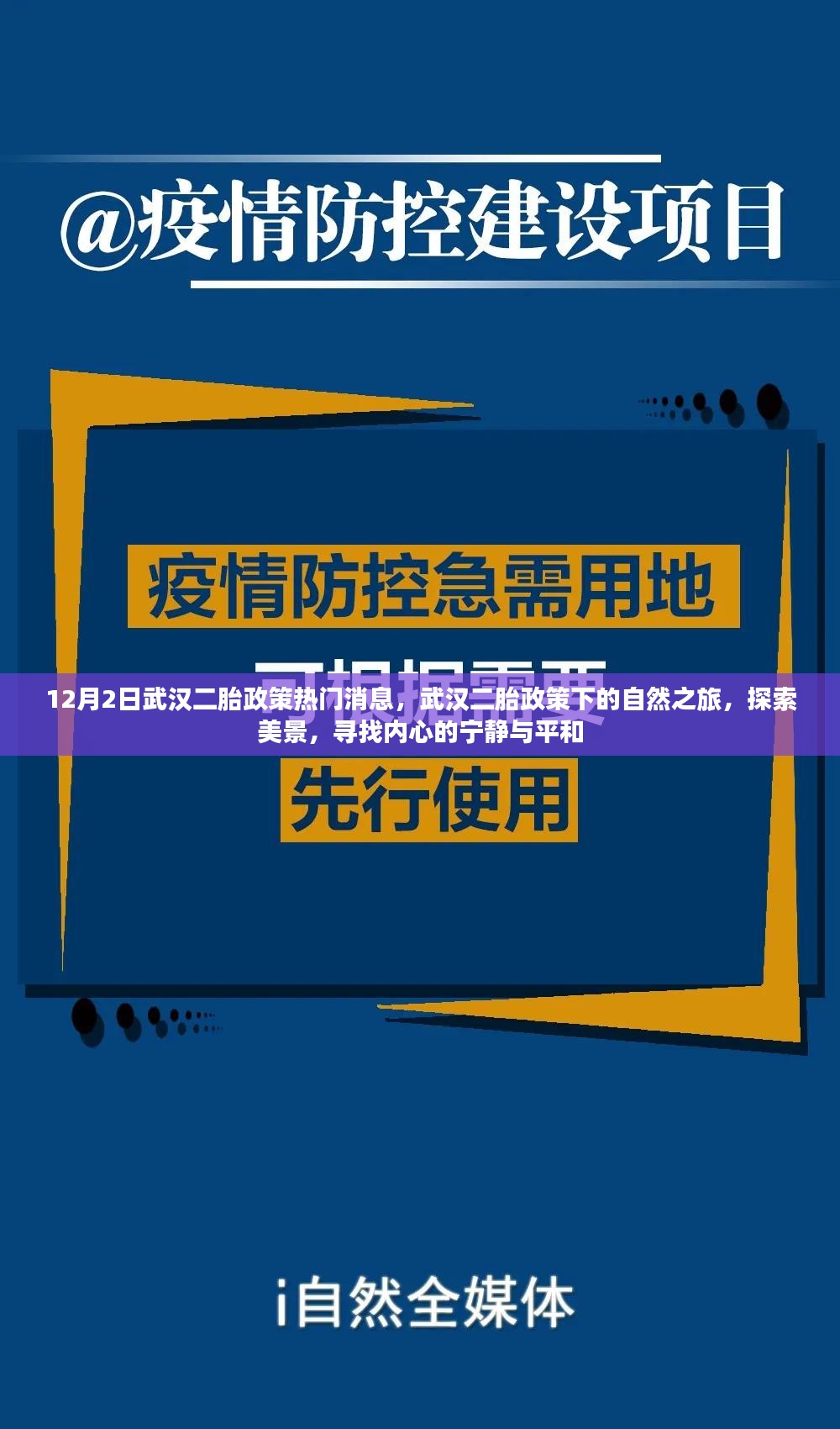 武汉二胎政策下的自然探索之旅，寻找内心的宁静与平和