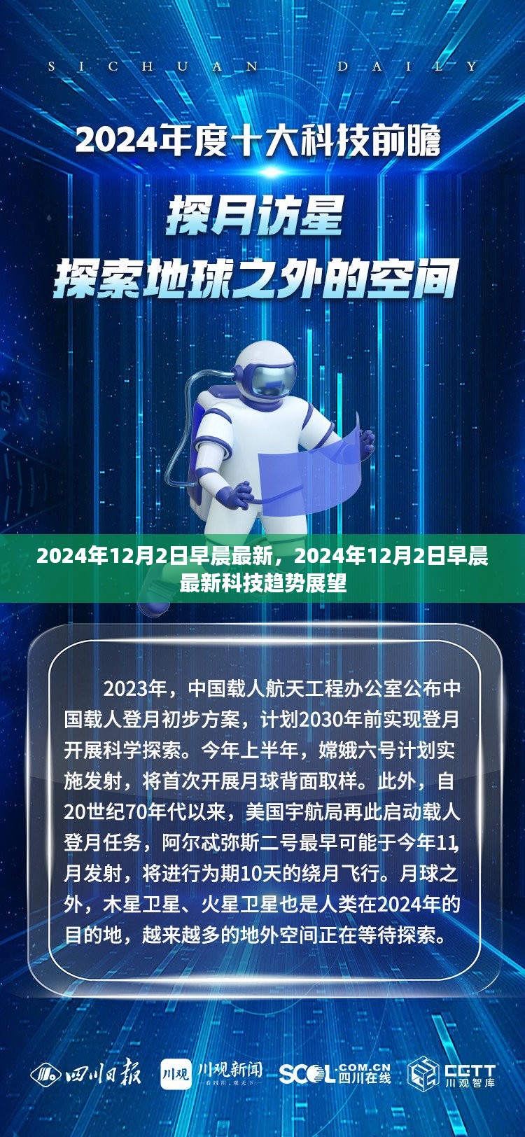 2024年12月2日早晨科技趋势展望，最新科技与未来展望