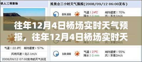 往年12月4日杨场实时天气预报及查询步骤指南