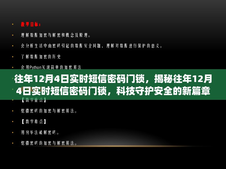 揭秘往年12月4日实时短信密码门锁，科技守护家园安全的新篇章