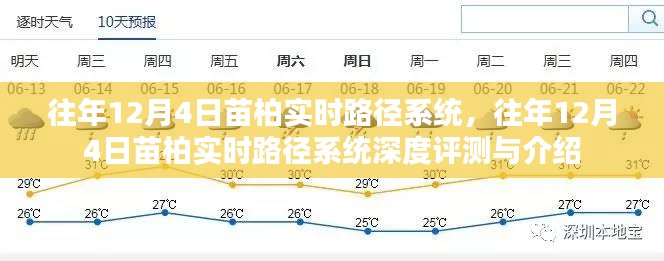 往年12月4日苗柏实时路径系统，深度评测与全面介绍