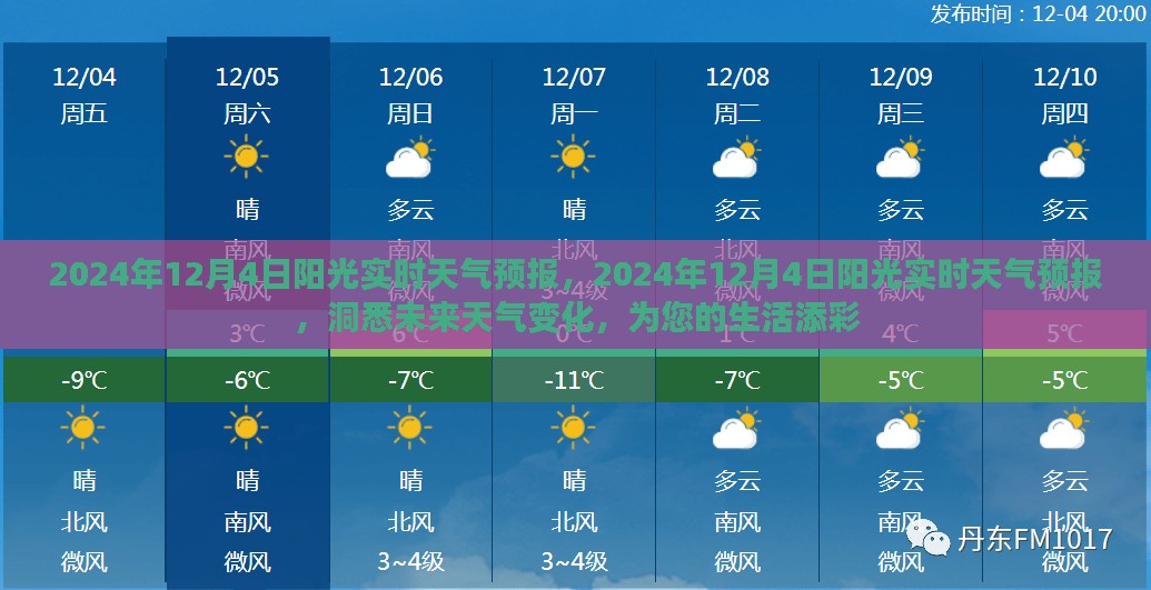 2024年12月4日阳光实时天气预报，洞悉天气变化，为生活添彩