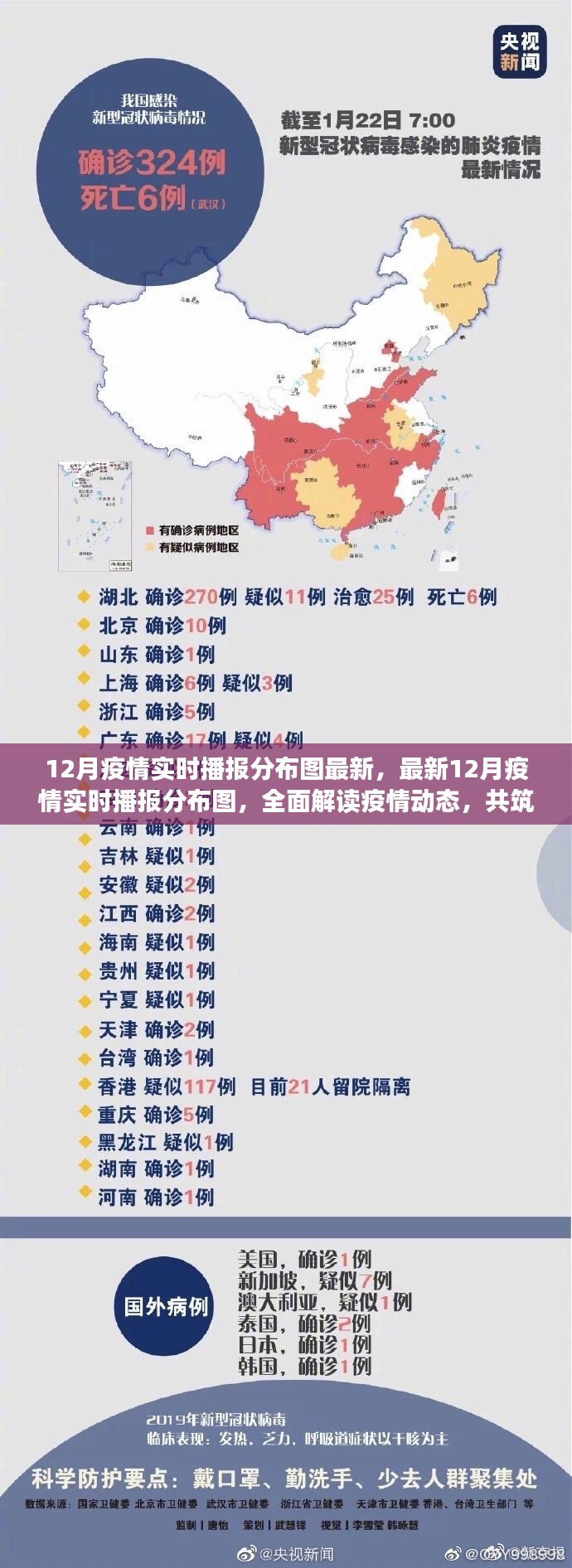 最新12月疫情实时播报分布图，全面解读动态，共筑防控长城