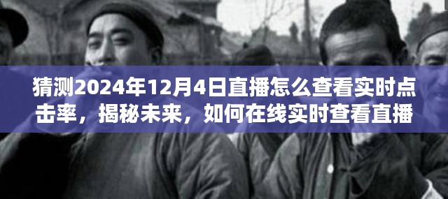 揭秘未来直播热度，如何在线实时查看直播点击率——以2024年直播为例的实时数据解析与预测​​​​