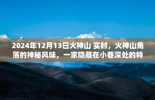 火神山角落的神秘风味，探秘特色小店，实时记录于2024年12月13日