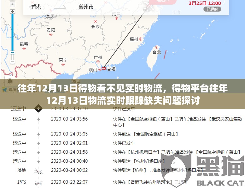 得物平台往年12月13日物流跟踪缺失问题探讨与解析