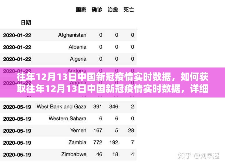 往年12月13日中国新冠疫情实时数据获取指南及详细步骤解析