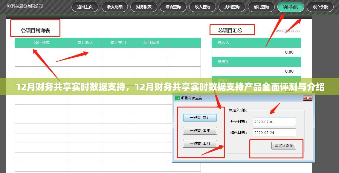 12月财务共享实时数据支持产品全面评测与介绍，实时数据支持功能详解