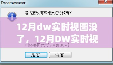 12月DW实时视图消失，深度测评与用户体验分析