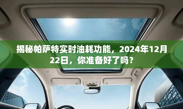 揭秘帕萨特实时油耗功能，你准备好了解了吗？即将揭晓！日期，2024年12月22日