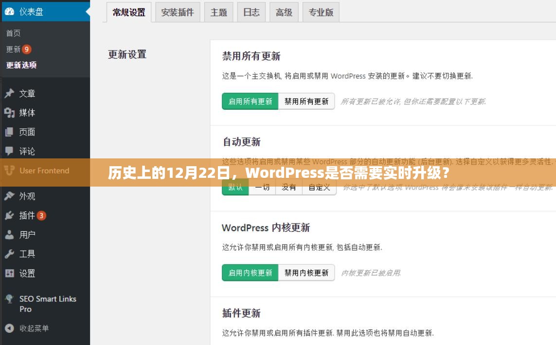 历史上的WordPress升级，是否需要实时关注并升级？