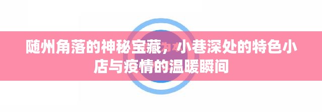 随州角落的神秘宝藏，小巷特色小店与疫情中的温暖时刻