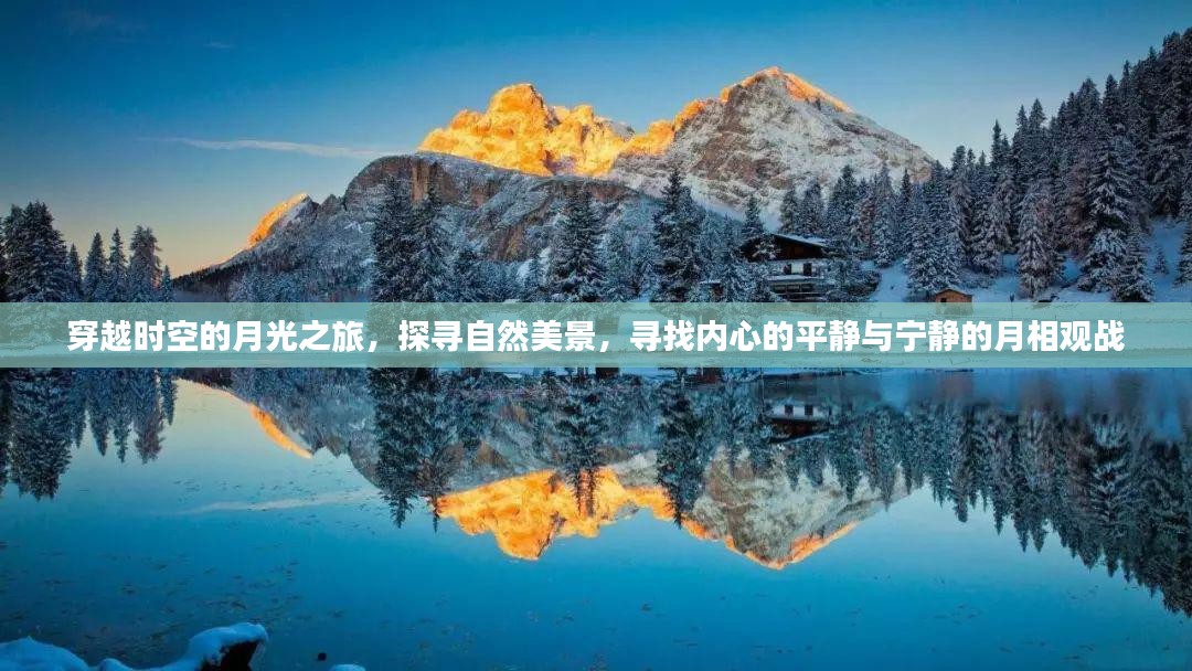 穿越时空的月光之旅，探寻自然美景与内心宁静的月相之旅