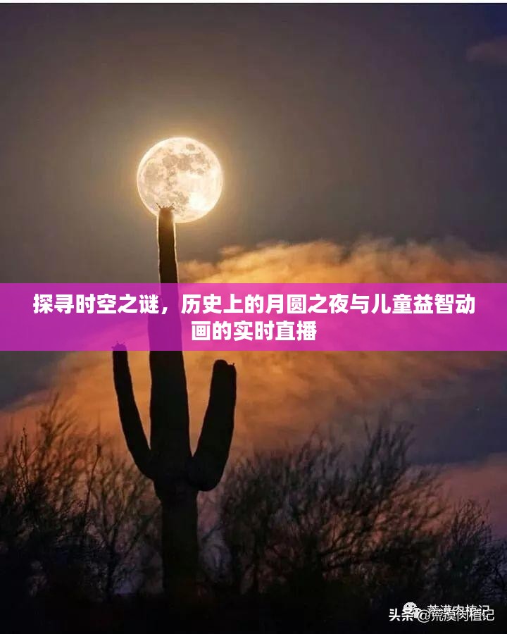 时空之谜探寻，月圆之夜与儿童益智动画的实时直播探究