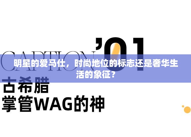 明星的爱马仕，时尚地位的标志还是奢华生活的象征？