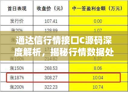 通达信行情接口C源码深度解析，揭秘行情数据处理核心机制